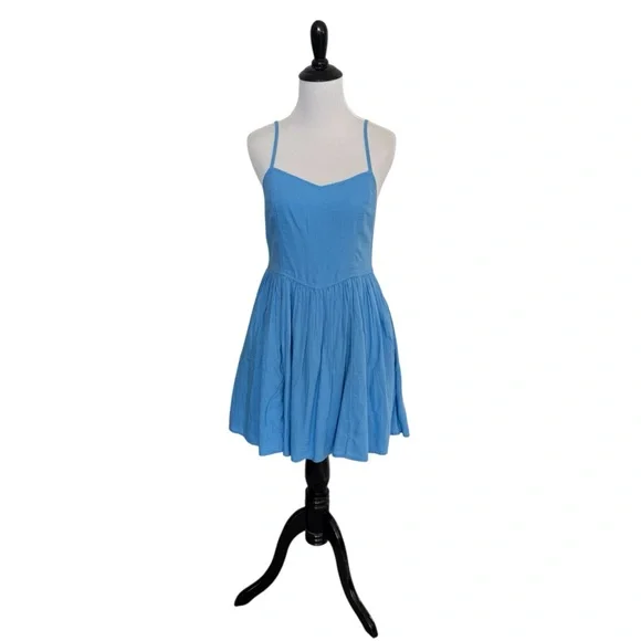 NWT Aerie Love of Linen Mini Dress Size Small NWT Aerie Love of Linen Mini Dress Size Small